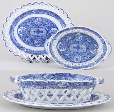 Basket with Stand c1820